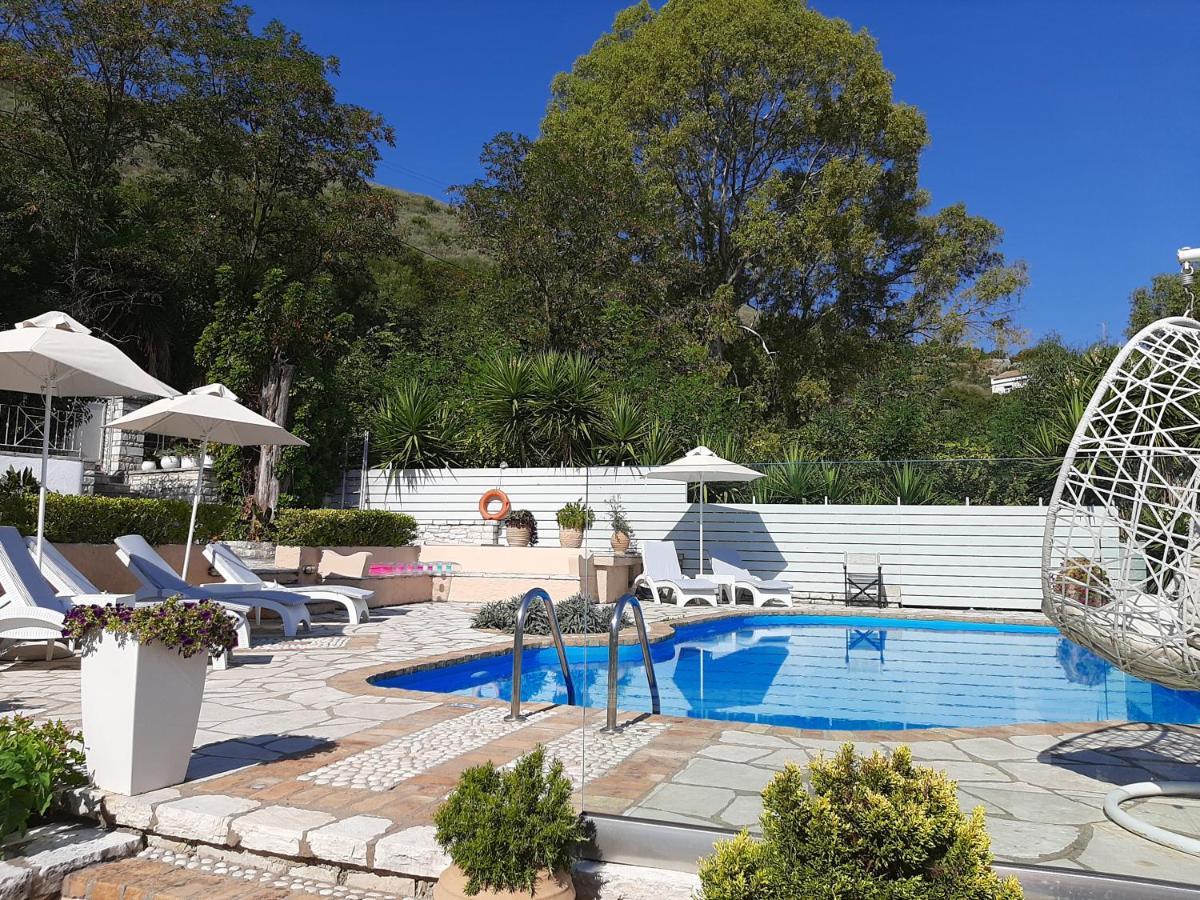 Imerolia Beach Villa Kassiopi Corfu المظهر الخارجي الصورة