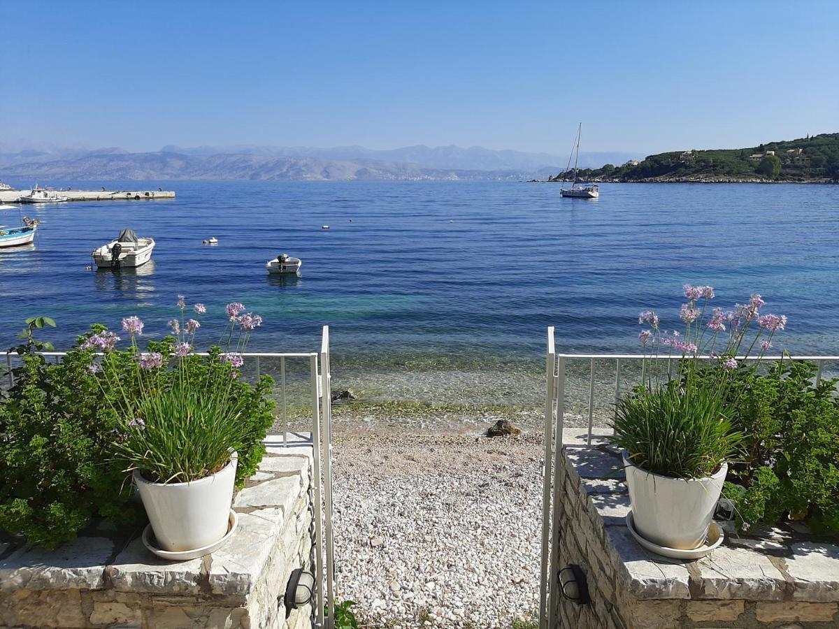 Imerolia Beach Villa Kassiopi Corfu المظهر الخارجي الصورة