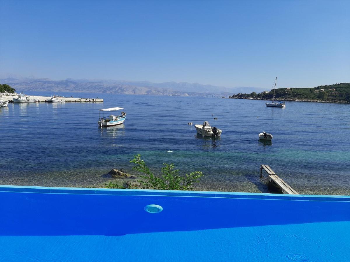 Imerolia Beach Villa Kassiopi Corfu المظهر الخارجي الصورة