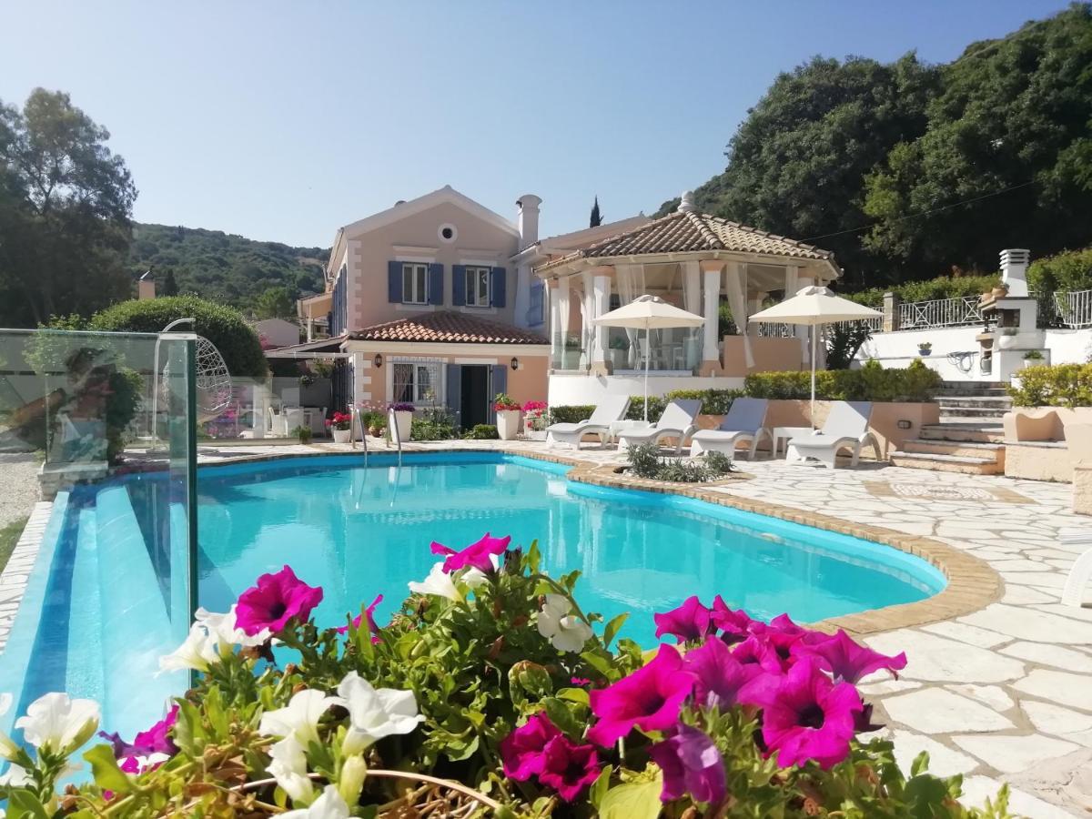 Imerolia Beach Villa Kassiopi Corfu المظهر الخارجي الصورة