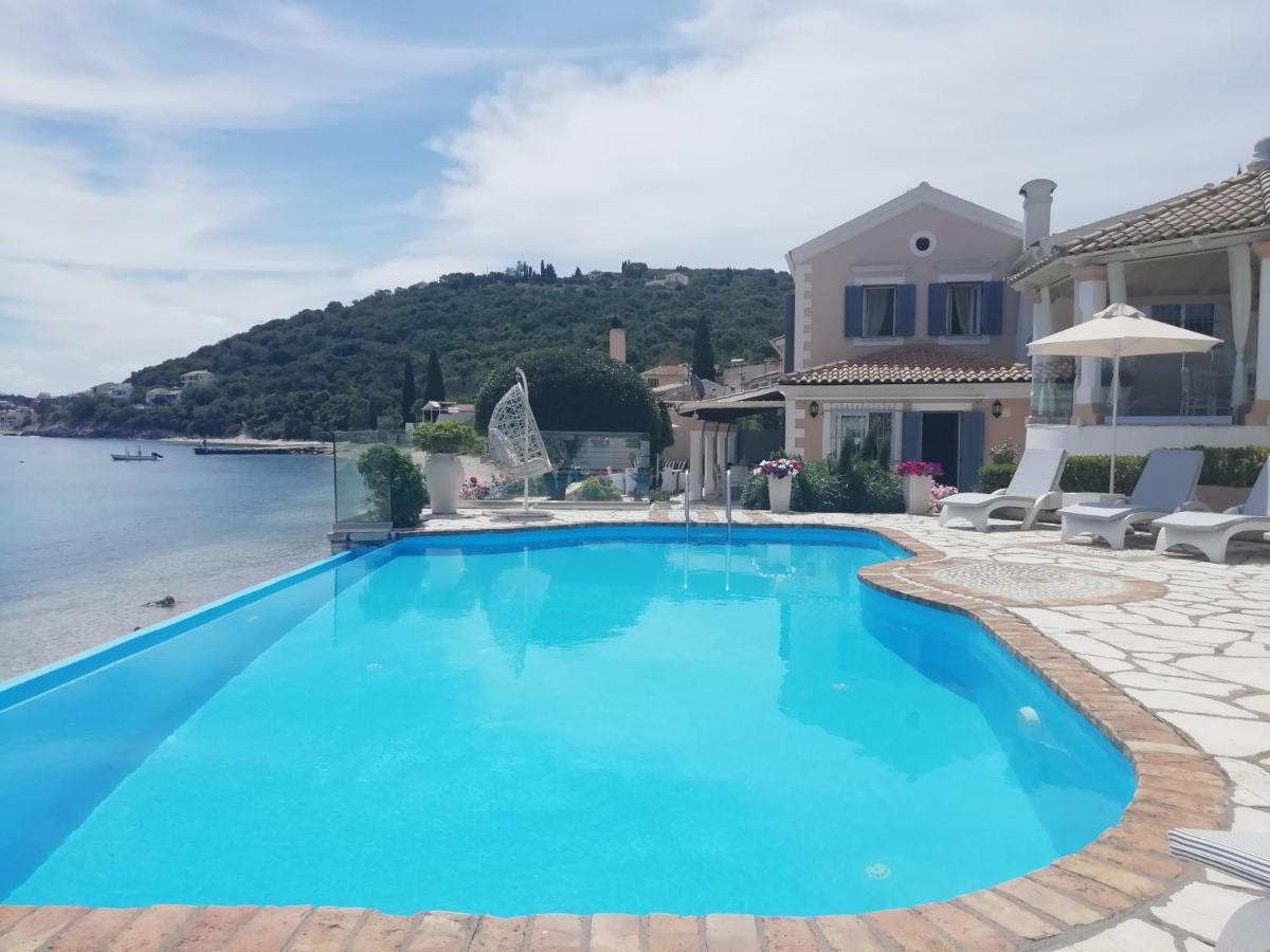 Imerolia Beach Villa Kassiopi Corfu المظهر الخارجي الصورة