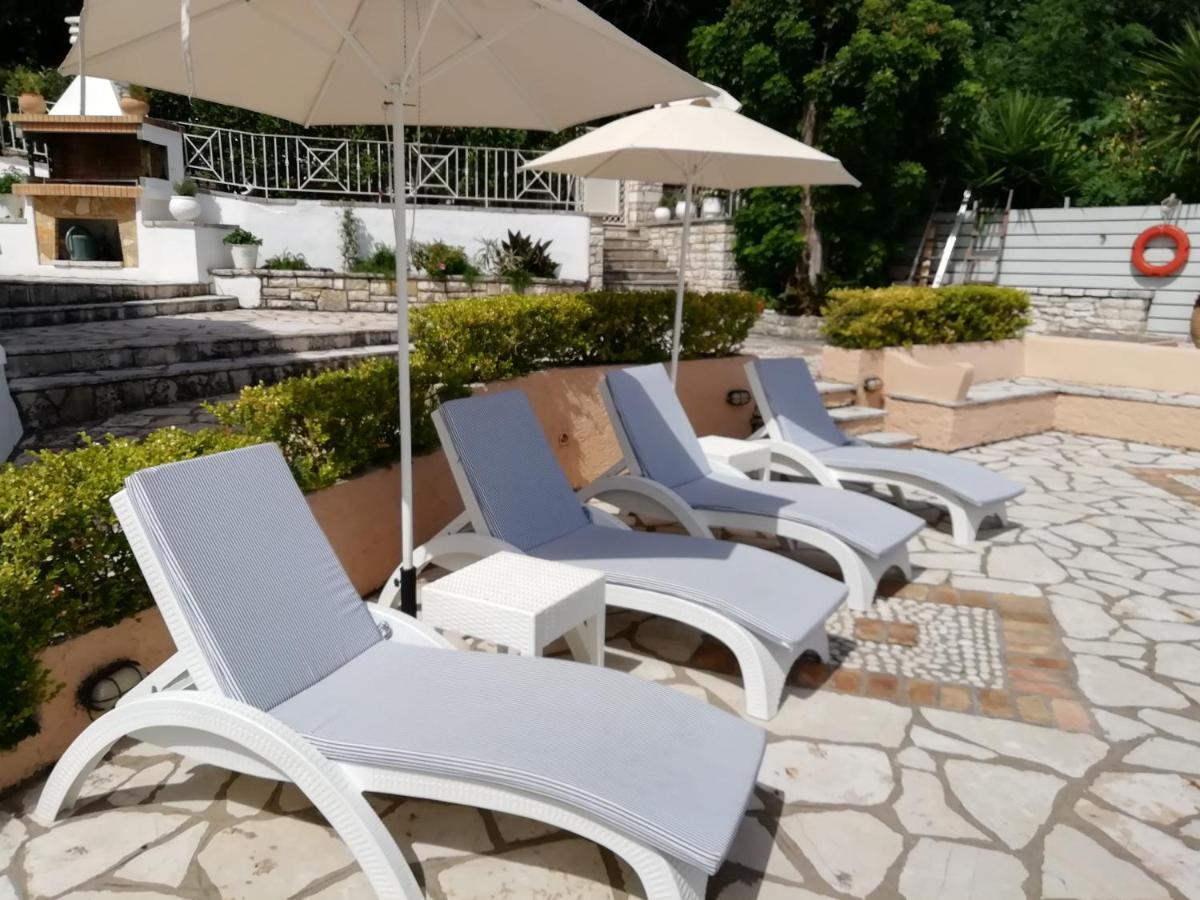 Imerolia Beach Villa Kassiopi Corfu المظهر الخارجي الصورة