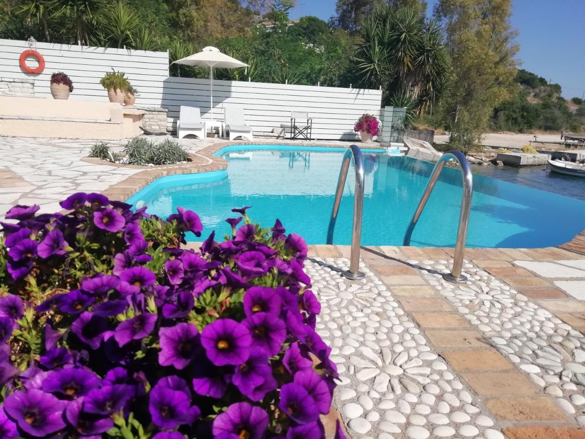 Imerolia Beach Villa Kassiopi Corfu المظهر الخارجي الصورة