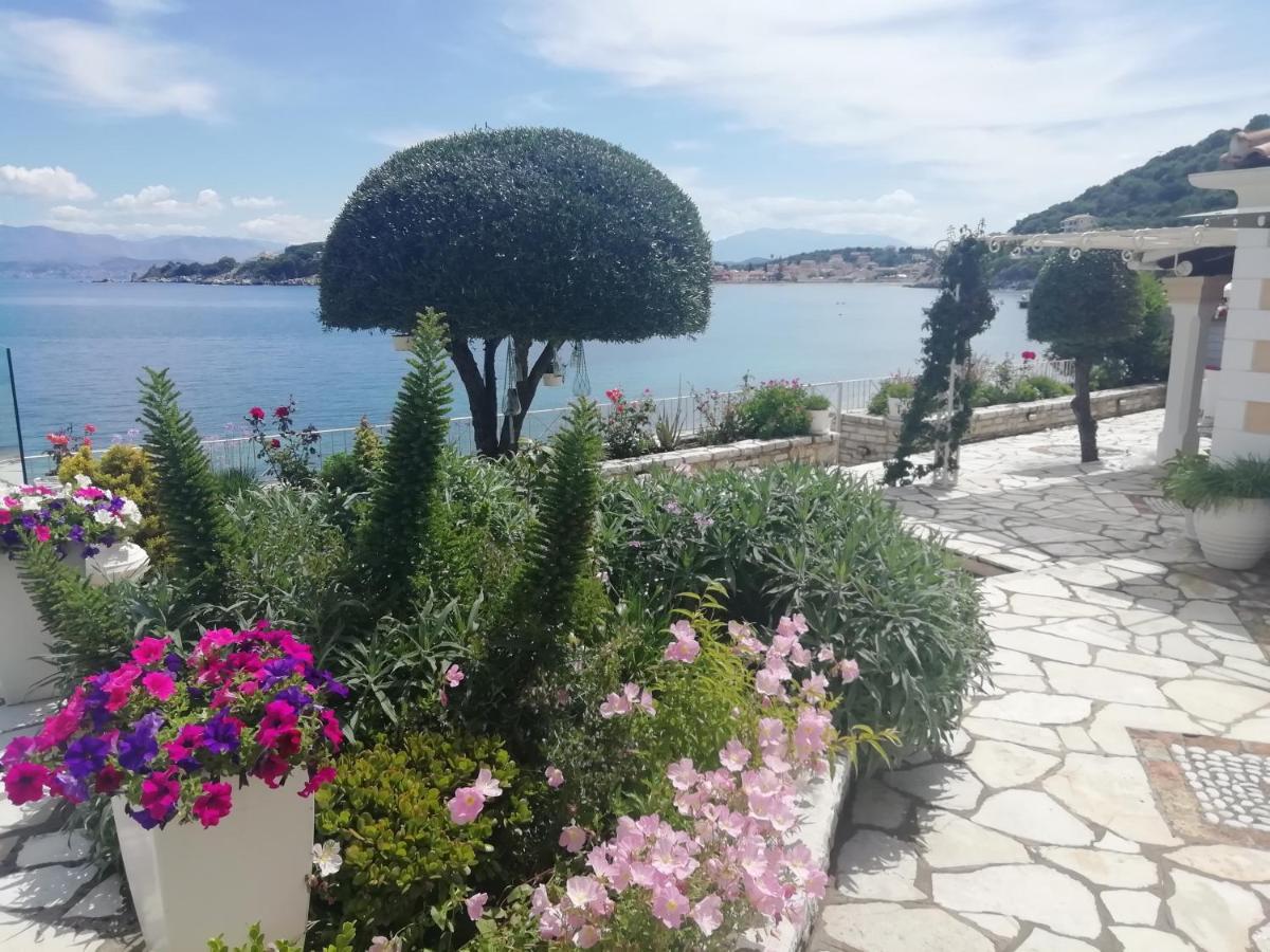 Imerolia Beach Villa Kassiopi Corfu المظهر الخارجي الصورة
