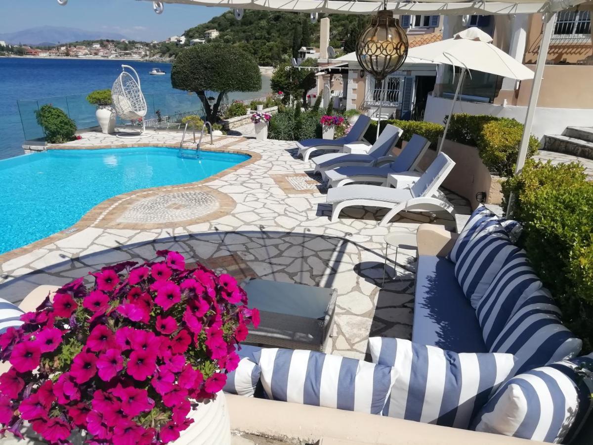 Imerolia Beach Villa Kassiopi Corfu المظهر الخارجي الصورة