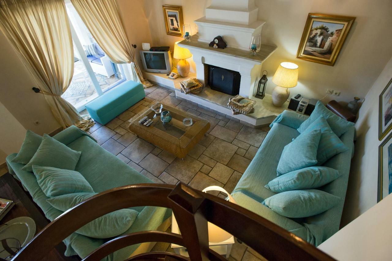 Imerolia Beach Villa Kassiopi Corfu المظهر الخارجي الصورة
