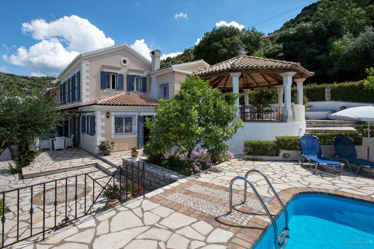 Imerolia Beach Villa Kassiopi Corfu المظهر الخارجي الصورة